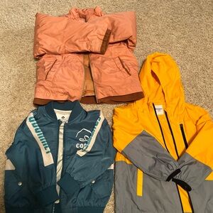 Lot 3 toddler winter fall jacket 3-4T